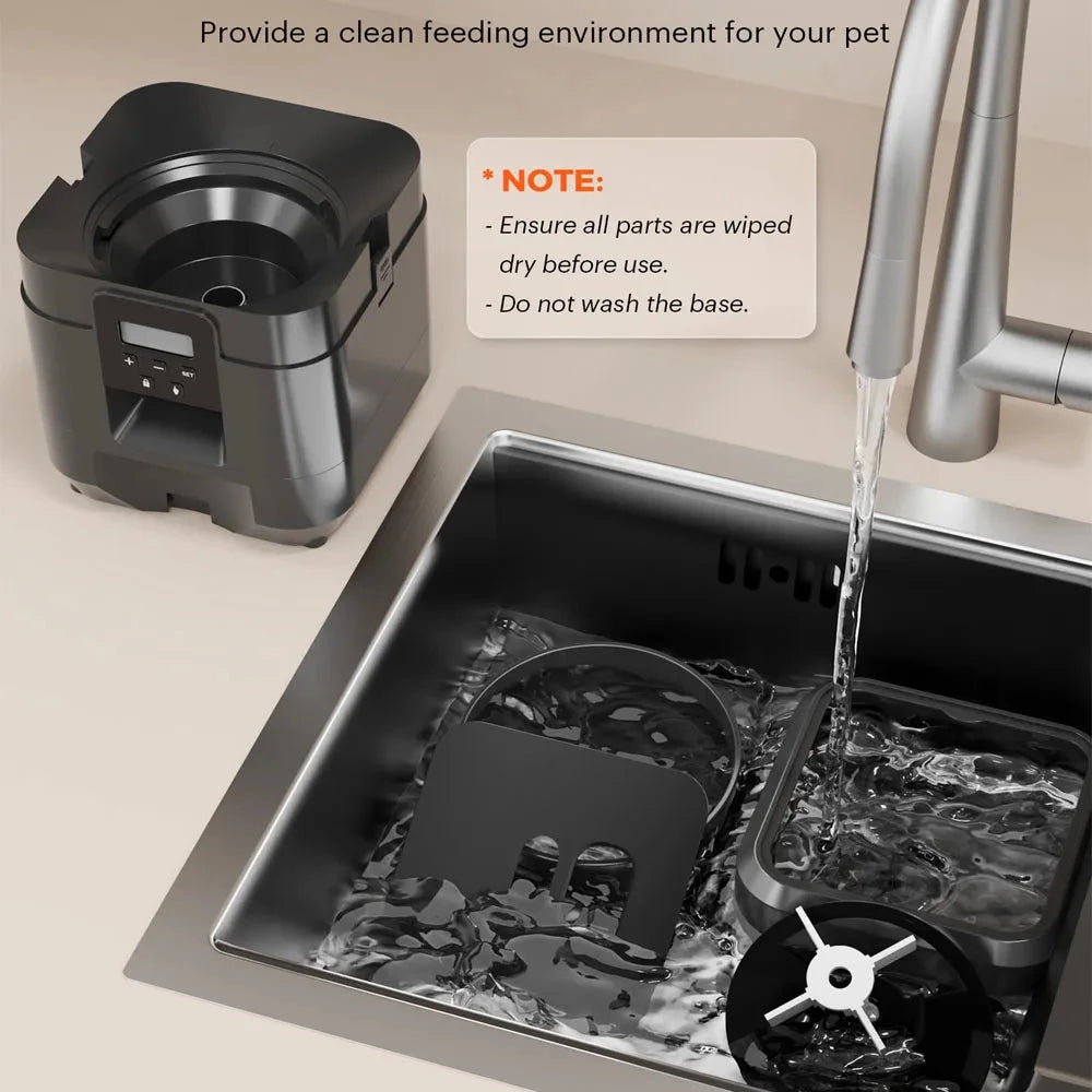 Smart Pet Feeder Automatic Cat Feeder Dog Slow Food Machine With Timed Quantitative Automatic Cat Food Dispenser Cat Dog Bowl pawcraft