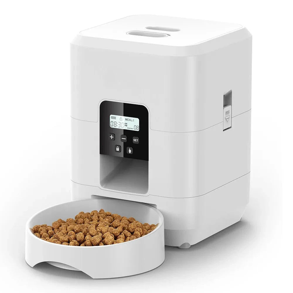 Smart Pet Feeder Automatic Cat Feeder Dog Slow Food Machine With Timed Quantitative Automatic Cat Food Dispenser Cat Dog Bowl pawcraft