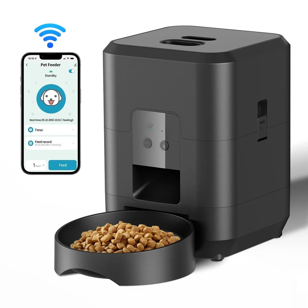 Smart Pet Feeder Automatic Cat Feeder Dog Slow Food Machine With Timed Quantitative Automatic Cat Food Dispenser Cat Dog Bowl pawcraft