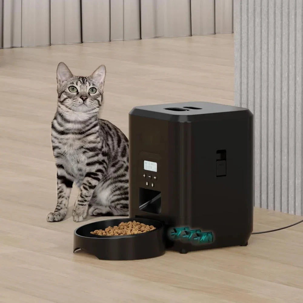 Smart Pet Feeder Automatic Cat Feeder Dog Slow Food Machine With Timed Quantitative Automatic Cat Food Dispenser Cat Dog Bowl pawcraft