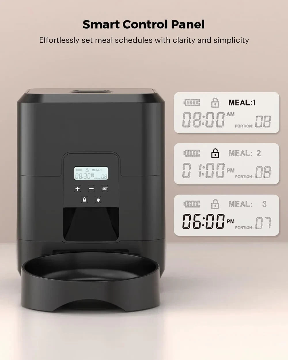Smart Pet Feeder Automatic Cat Feeder Dog Slow Food Machine With Timed Quantitative Automatic Cat Food Dispenser Cat Dog Bowl pawcraft