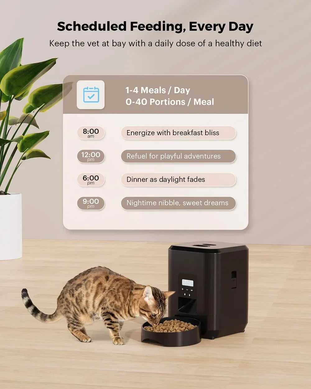 Smart Pet Feeder Automatic Cat Feeder Dog Slow Food Machine With Timed Quantitative Automatic Cat Food Dispenser Cat Dog Bowl pawcraft