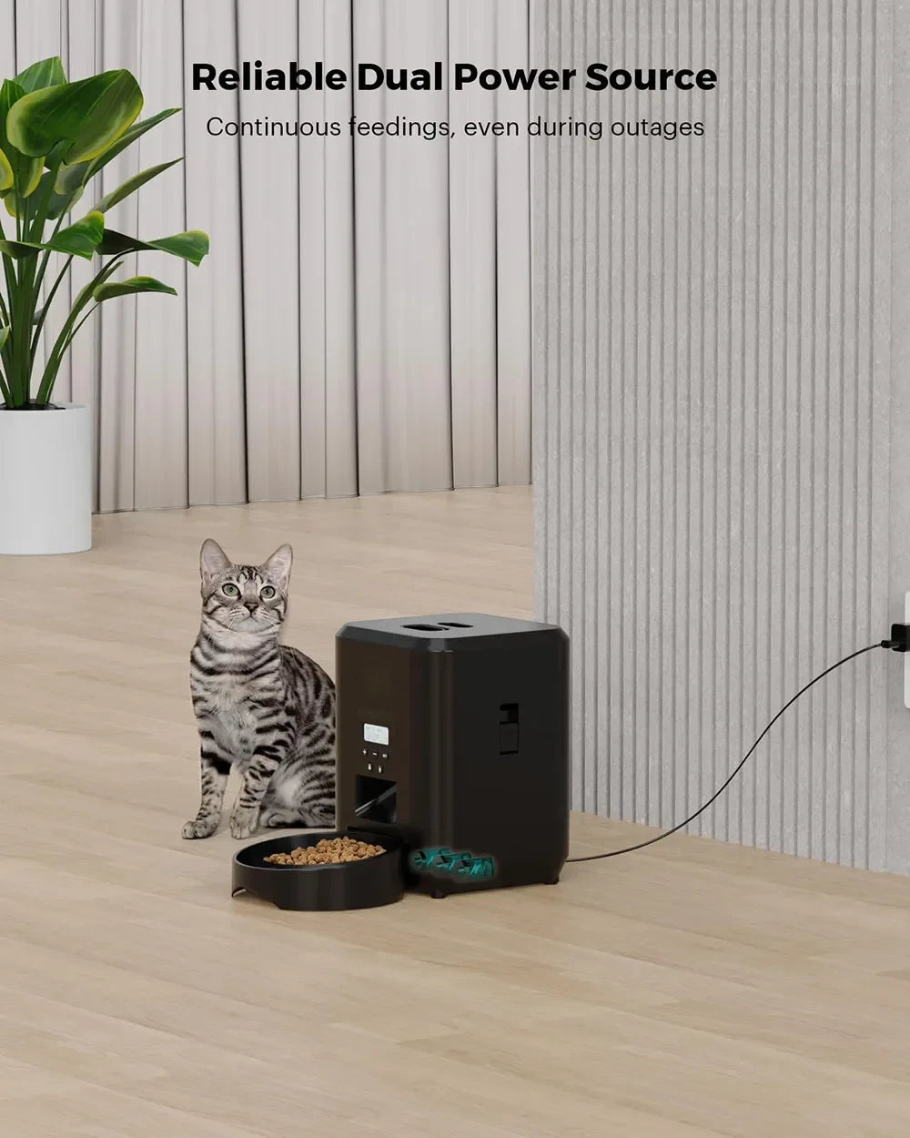 Smart Pet Feeder Automatic Cat Feeder Dog Slow Food Machine With Timed Quantitative Automatic Cat Food Dispenser Cat Dog Bowl pawcraft