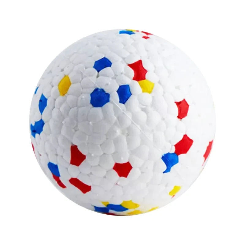 Bite Resistant Solid Dog Ball Toys for Small Large Dogs High Elasticity E-TPU Pet Chew Ball Toy Non Squeak Interactive Puppy Toy pawcraft