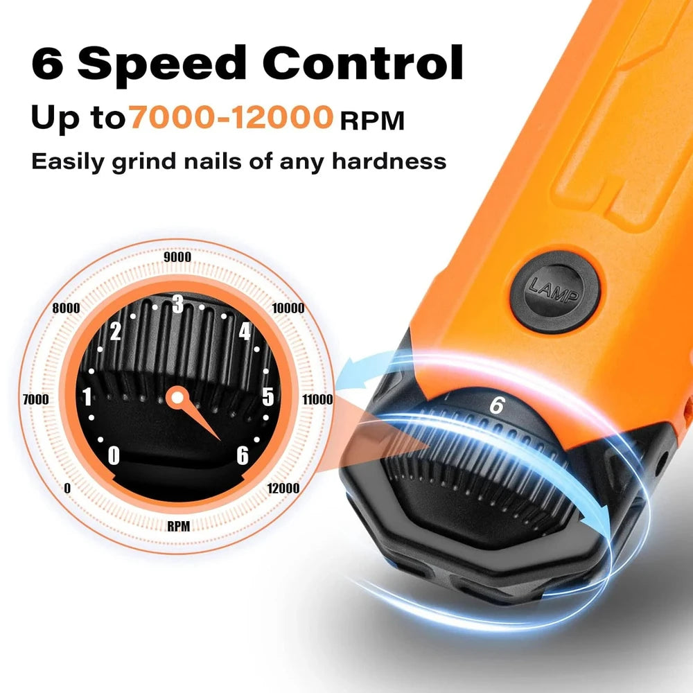 Adjustable Speed Electric Dog Nail Grinder pawcraft
