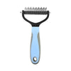 Double Sided Stainless Steel Pet Grooming Brush Dog Cat Hair Remover Comb Tangle Removal Pet Supplies pawcraft