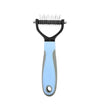 Double Sided Stainless Steel Pet Grooming Brush Dog Cat Hair Remover Comb Tangle Removal Pet Supplies pawcraft