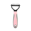 Double Sided Stainless Steel Pet Grooming Brush Dog Cat Hair Remover Comb Tangle Removal Pet Supplies pawcraft