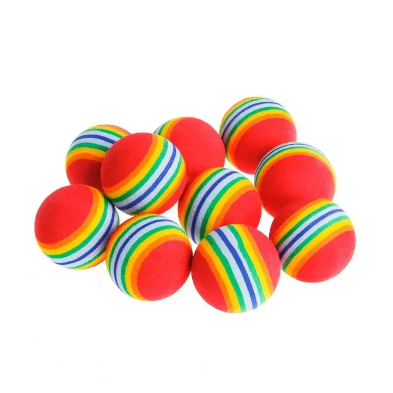 Interactive Rainbow Cat Balls pawcraft