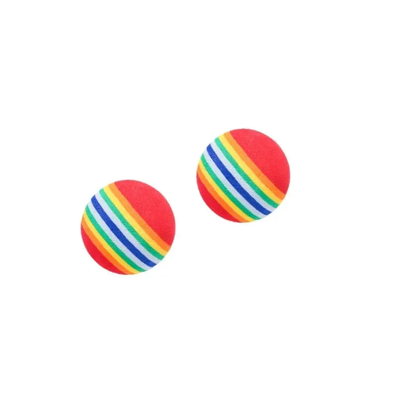 Interactive Rainbow Cat Balls pawcraft