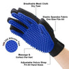 Silicone Pet Grooming Massage Gloves pawcraft