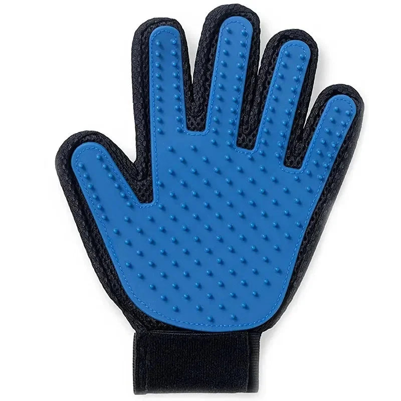 Silicone Pet Grooming Massage Gloves pawcraft