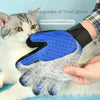 Silicone Pet Grooming Massage Gloves pawcraft