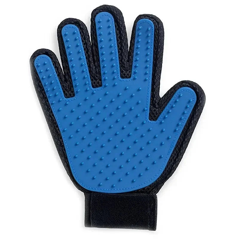 Silicone Pet Grooming Massage Gloves pawcraft
