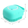 Silicone Pet Bathing Scrubber pawcraft
