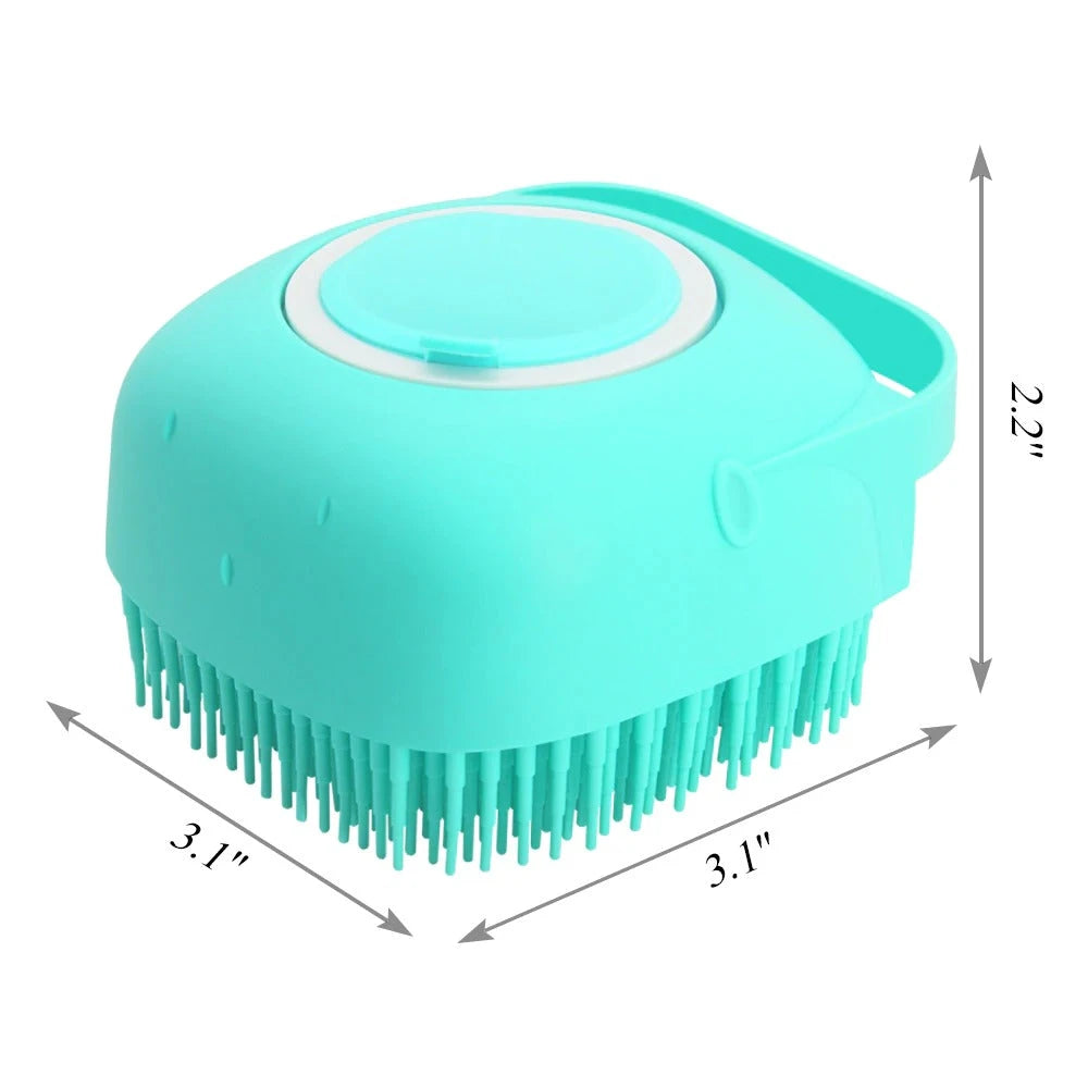 Silicone Pet Bathing Scrubber pawcraft