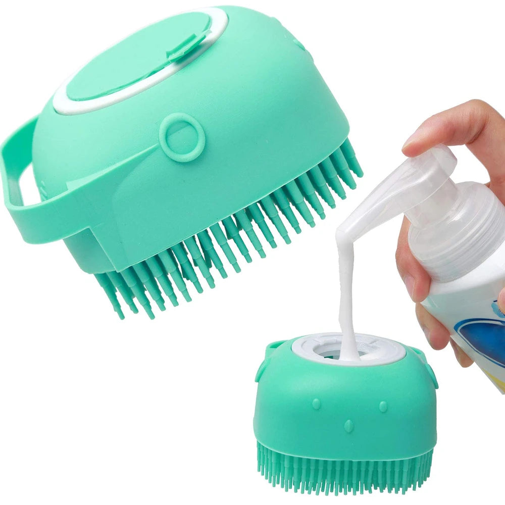 Silicone Pet Bathing Scrubber pawcraft