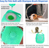 Silicone Pet Bathing Scrubber pawcraft