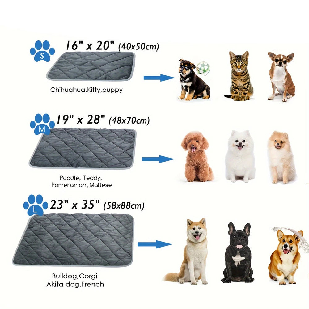 Pet Self-Warming Heating Pad Mat For Cat And Dogs pawcraft