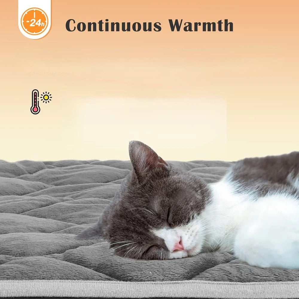 Pet Self-Warming Heating Pad Mat For Cat And Dogs pawcraft