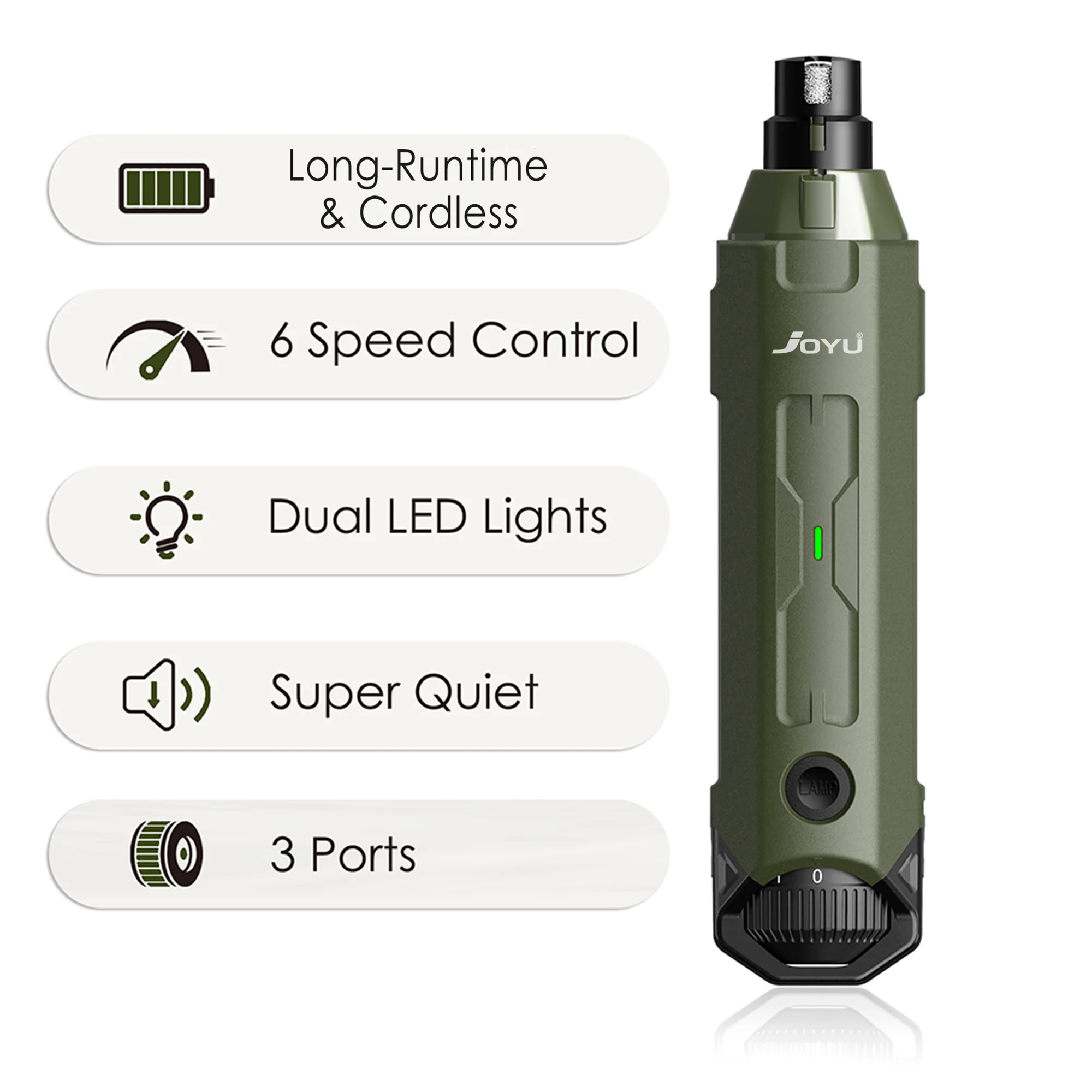 6-Speed Electric Dog Nail Grinder