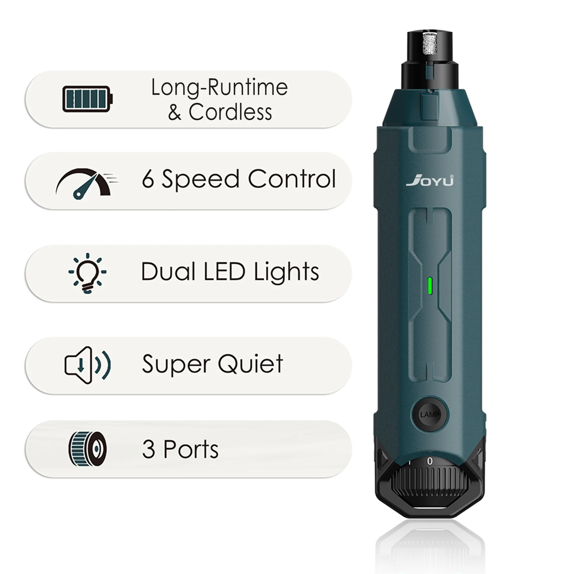 6-Speed Electric Dog Nail Grinder
