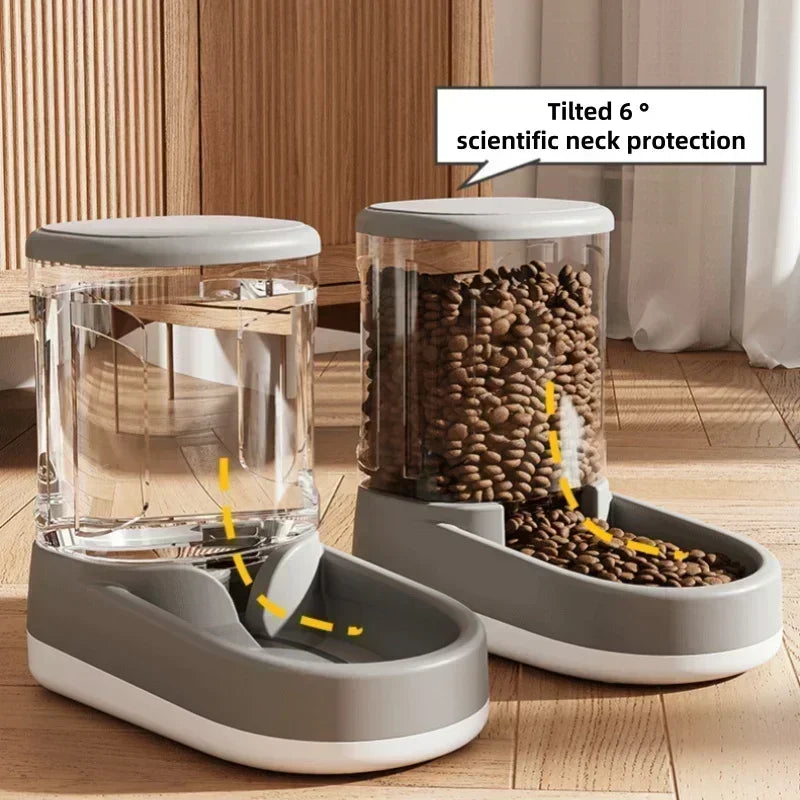 Cat Bowl Dog Bowl Large Capacity Dog Water Dispenser Continuous Water Supply Automatic Water Food Feeder Cat Water Dispenser pawcraft