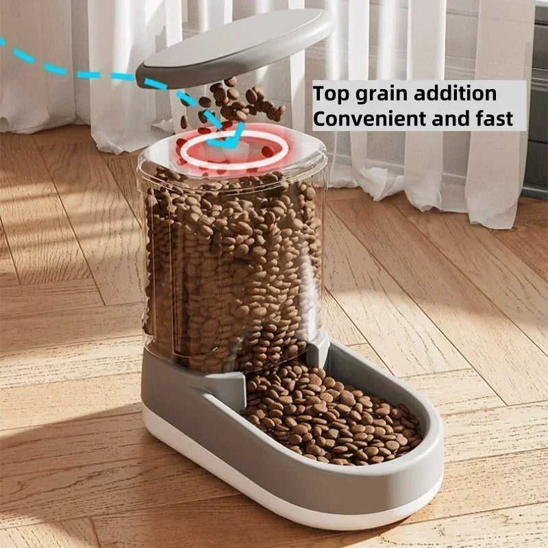 Cat Bowl Dog Bowl Large Capacity Dog Water Dispenser Continuous Water Supply Automatic Water Food Feeder Cat Water Dispenser pawcraft