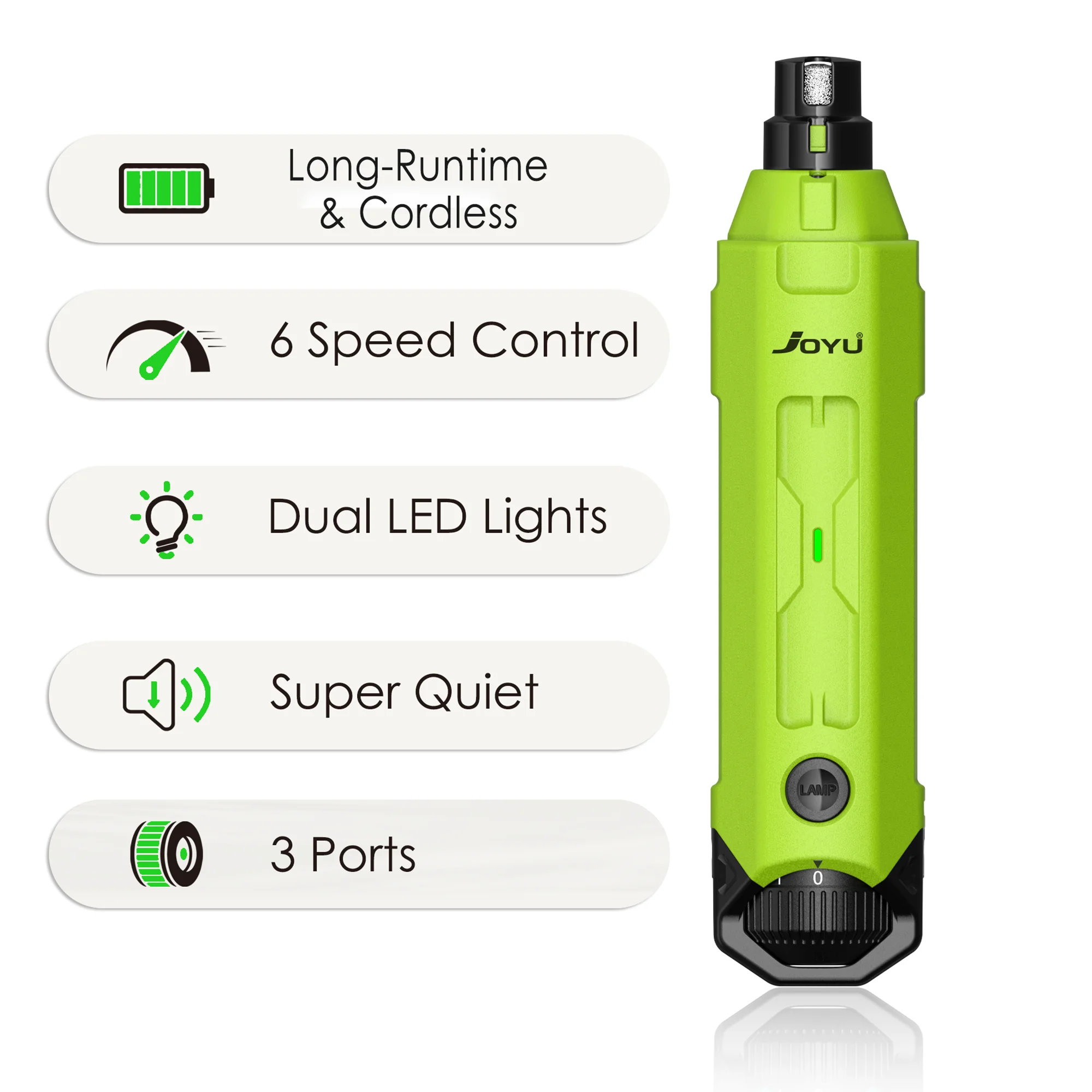 6-Speed Electric Dog Nail Grinder