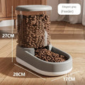 Cat Bowl Dog Bowl Large Capacity Dog Water Dispenser Continuous Water Supply Automatic Water Food Feeder Cat Water Dispenser